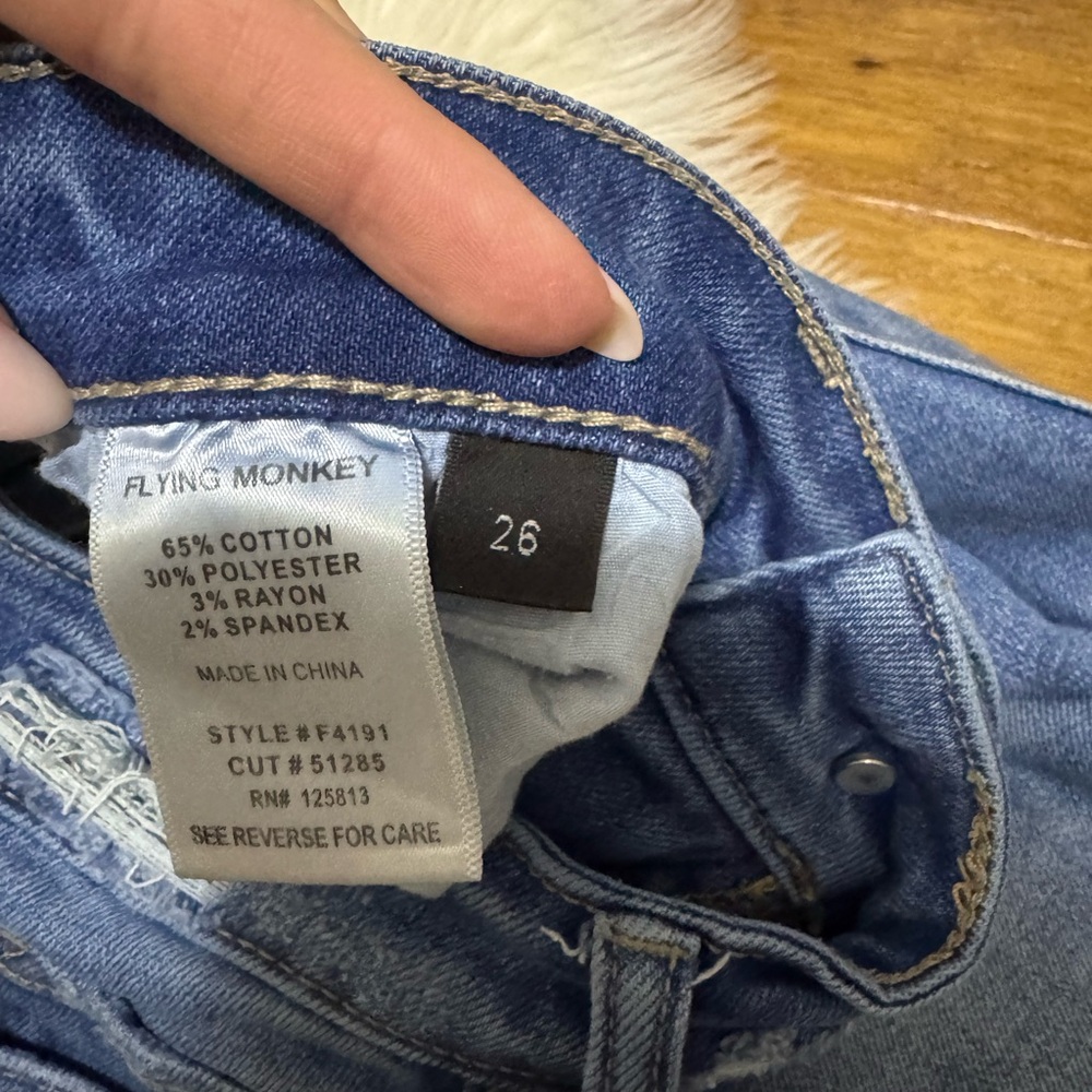 Women’s Flying Monkey Straight-Leg Jeans - Picture 3 of 4